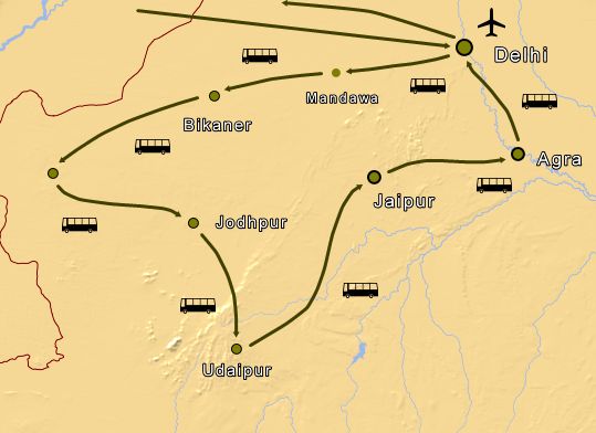 Rajasthan Rundreise 1
