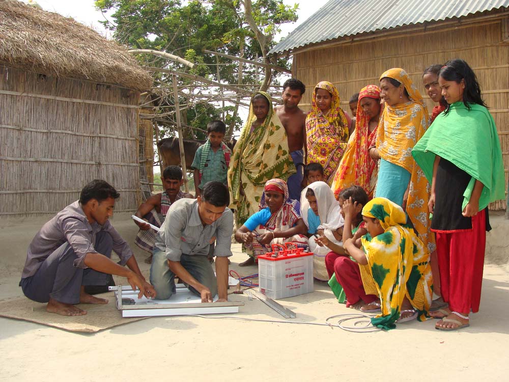 Solaranlage Solar Bangladesch Spenden